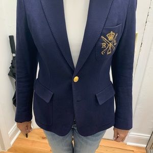 Ralph Lauren Navy Blue Blazer